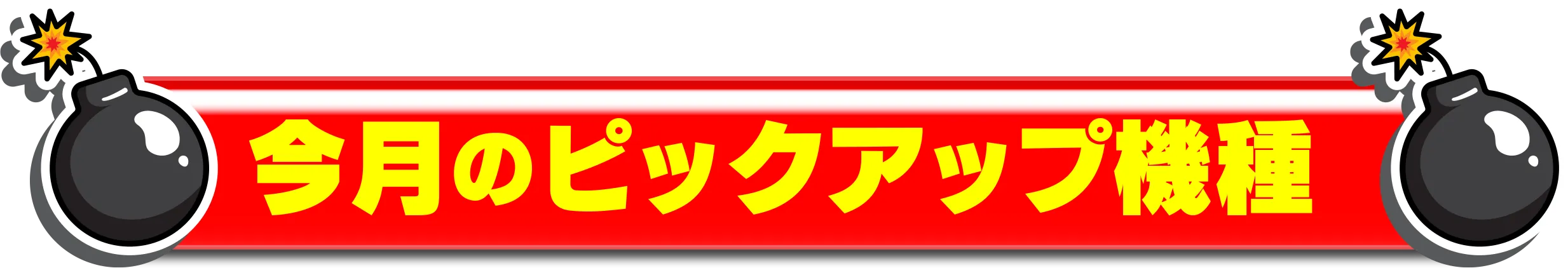 今月のピックアップ機種